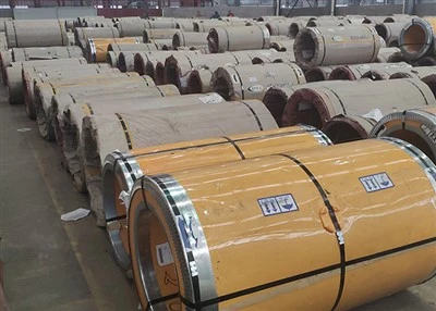 Bobina de aço galvanizado mergulhado a quente Z40 Z150 laminada