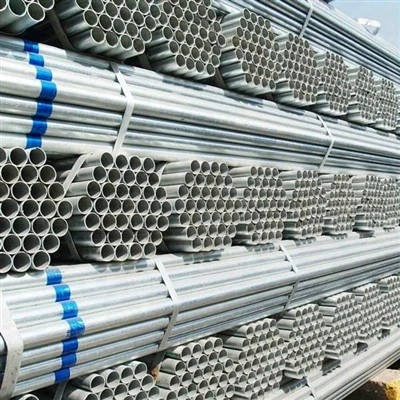 Tubo redondo de aço galvanizado St37-2