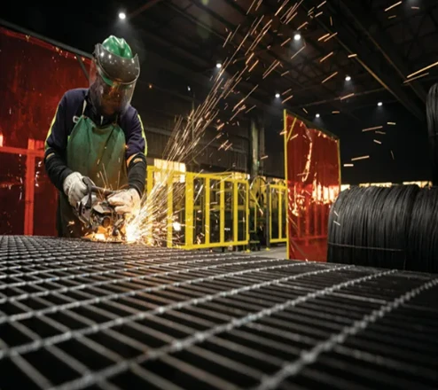 Galvanized Steel Grating As Platform Grating For Airports high quality