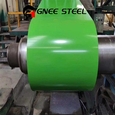 Bobina revestida de cor