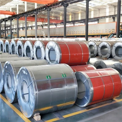 Bobina galvanizada revestida colorida Galvalume bobina DX52D DX53D DX54D